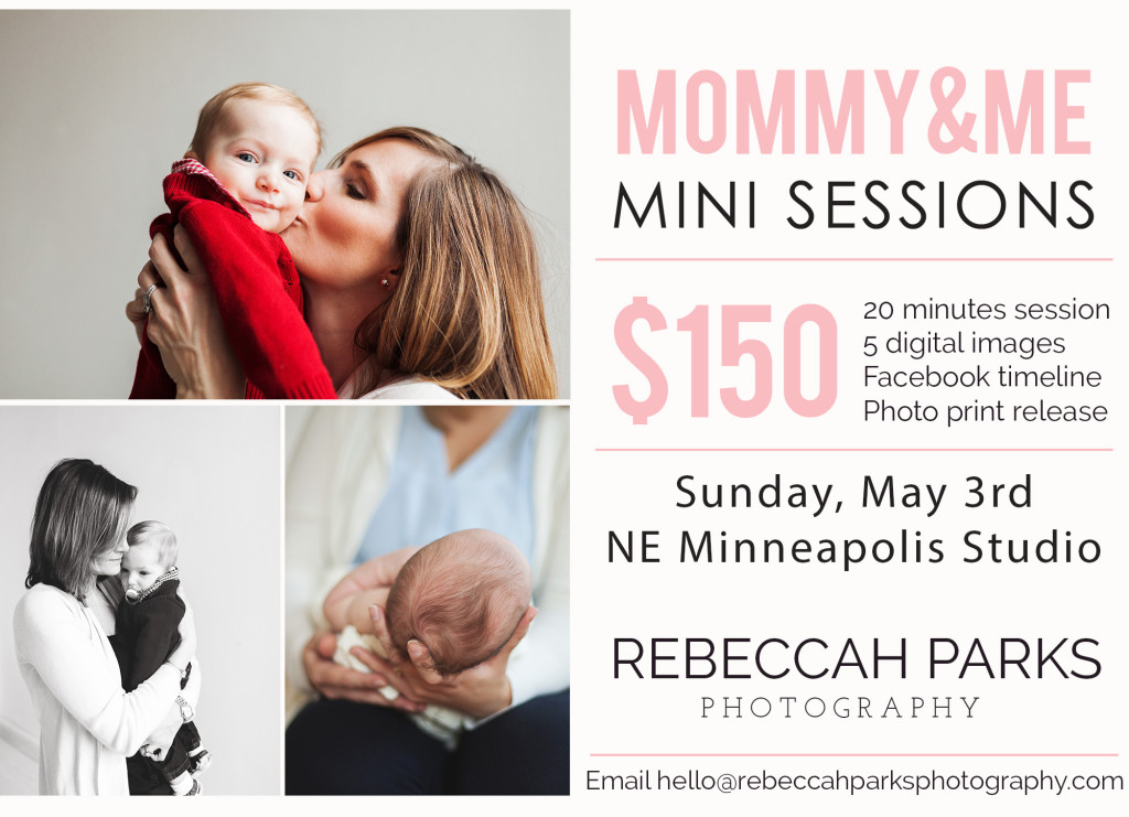 Minneapolis Mother's Day Photography Mini Sessions