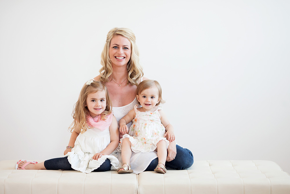 Momma and her girls_Minneapolis Family Photography